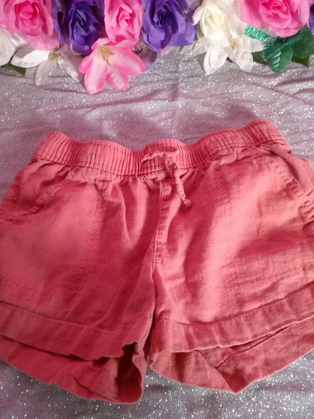 3-Pairs Of Shorts: 1-wonder nation Pair & 2-old Navy Pairs Of Girls' Shorts Trio